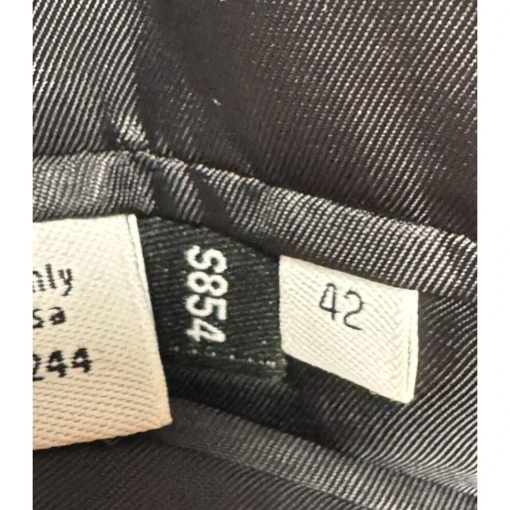 Jack Spade Mens 42 Wool Sport‎ Coat Blazer Black 2 Button Made USA Career Formal